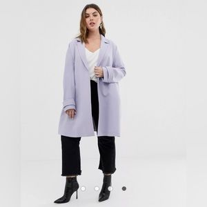 ASOS Curve Crepe Coat